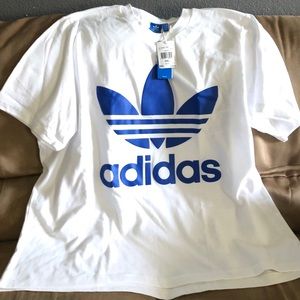 Brand New Men’s Adidas White Shirt Size 2XL